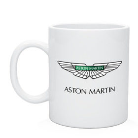 Кружка с принтом Aston Martin logo в Санкт-Петербурге, керамика | объем — 330 мл, диаметр — 80 мм. Принт наносится на бока кружки, можно сделать два разных изображения | aston martin | автобренды | автолюбителям | астин мартин | астон мартин | бренд | для автовладельцев | для автолюбителей | логотип