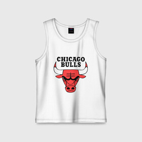 Детская майка хлопок с принтом Chicago bulls logo в Санкт-Петербурге,  |  | chicago bulls | newtop | swag | swag style | toplanding | одежда сваг | сваг | сваг стиль | свег | свог | свэг | чикаго булз