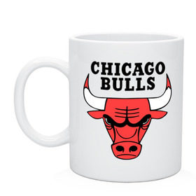 Кружка с принтом Chicago bulls logo в Санкт-Петербурге, керамика | объем — 330 мл, диаметр — 80 мм. Принт наносится на бока кружки, можно сделать два разных изображения | chicago bulls | newtop | swag | swag style | toplanding | одежда сваг | сваг | сваг стиль | свег | свог | свэг | чикаго булз
