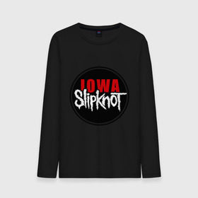 Мужской лонгслив хлопок с принтом Slipknot iowa logo в Санкт-Петербурге, 100% хлопок |  | metall | punk | rock | slipknot | метал | металл | нью метал | панк | панк рок | рок | слипкнот