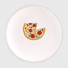 Тарелка с принтом Пицца парная в Санкт-Петербурге, фарфор | диаметр - 210 мм
диаметр для нанесения принта - 120 мм | pizza | влюбленным | для влюбленных | для двоих | для пар | парные | пицца