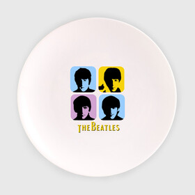 Тарелка 3D с принтом The Beatles pop art в Санкт-Петербурге, фарфор | диаметр - 210 мм
диаметр для нанесения принта - 120 мм | beatles | the beatles | the beatles pop art | бителс