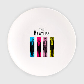 Тарелка с принтом Walking Beatles в Санкт-Петербурге, фарфор | диаметр - 210 мм
диаметр для нанесения принта - 120 мм | beatles | the beatles | walking beatles | бителс