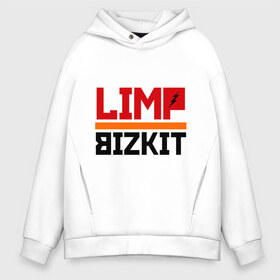 Мужское худи Oversize хлопок с принтом Limp Bizkit (2) в Санкт-Петербурге, френч-терри — 70% хлопок, 30% полиэстер. Мягкий теплый начес внутри —100% хлопок | боковые карманы, эластичные манжеты и нижняя кромка, капюшон на магнитной кнопке | rock | лимп бизкит | рок группа | рок музыка