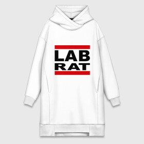 Платье-худи хлопок с принтом Lab Rat в Санкт-Петербурге,  |  | Тематика изображения на принте: banksy | бенкси | бэнкси | графити | граффити | стрит арт | стритарт