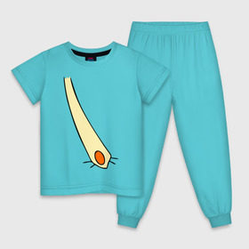 Детская пижама хлопок с принтом Карлсон c пропеллером в Санкт-Петербурге, 100% хлопок |  брюки и футболка прямого кроя, без карманов, на брюках мягкая резинка на поясе и по низу штанин
 | лямка | мультик | мультфильм | подтяжки | пуговица | штаны