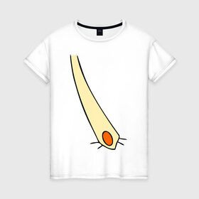 Женская футболка хлопок с принтом Карлсон c пропеллером в Санкт-Петербурге, 100% хлопок | прямой крой, круглый вырез горловины, длина до линии бедер, слегка спущенное плечо | лямка | мультик | мультфильм | подтяжки | пуговица | штаны