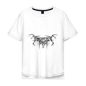 Мужская футболка хлопок Oversize с принтом Forgotten tomb в Санкт-Петербурге, 100% хлопок | свободный крой, круглый ворот, “спинка” длиннее передней части | forgotten tomb | metal | группы | метал | музыкальные группы | рок группы