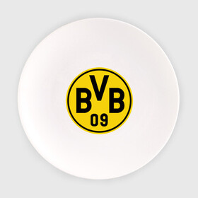 Тарелка с принтом Borussia Dortmund в Санкт-Петербурге, фарфор | диаметр - 210 мм
диаметр для нанесения принта - 120 мм | боруссия | дортмунд