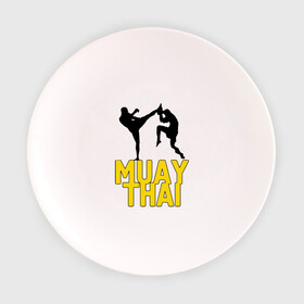 Тарелка 3D с принтом Муай тай (Muay Thai). в Санкт-Петербурге, фарфор | диаметр - 210 мм
диаметр для нанесения принта - 120 мм | бойцы | бокс | боксеры | спортивные | тайский бокс
