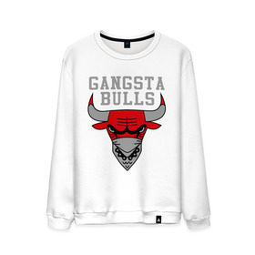 Мужской свитшот хлопок с принтом Gangsta bulls в Санкт-Петербурге, 100% хлопок |  | Тематика изображения на принте: bshirts | bulls | cihago bulls | gangsta bulls | swag | sweg | бык | красный бык | сваг | свег | чикаго булс