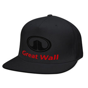 Кепка снепбек с прямым козырьком с принтом Great Wall logo в Санкт-Петербурге, хлопок 100% |  | great wall | greatwall | автобренды | автолюбителям | бренд | для автовладельцев | для автолюбителей | лого | логотип