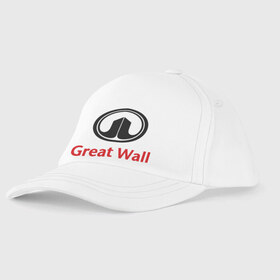 Детская бейсболка с принтом Great Wall logo в Санкт-Петербурге, 100% хлопок | классический козырек, металлическая застежка-регулятор размера | great wall | greatwall | автобренды | автолюбителям | бренд | для автовладельцев | для автолюбителей | лого | логотип