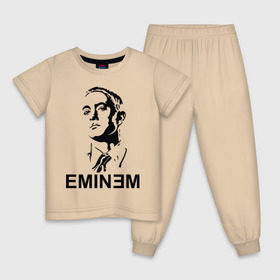 Детская пижама хлопок с принтом Эминем в Санкт-Петербурге, 100% хлопок |  брюки и футболка прямого кроя, без карманов, на брюках мягкая резинка на поясе и по низу штанин
 | хип хоп