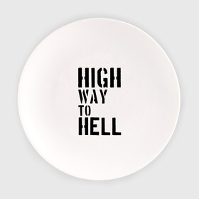 Тарелка с принтом High way to hell в Санкт-Петербурге, фарфор | диаметр - 210 мм
диаметр для нанесения принта - 120 мм | Тематика изображения на принте: acdc | rock | блюз рок | рок | рок группа | рок н ролл | хард рок | эйсидиси