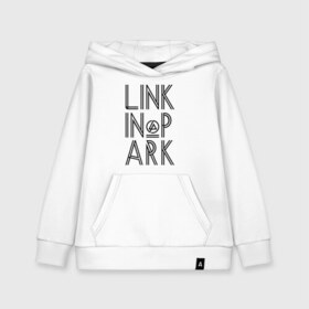 Детская толстовка хлопок с принтом Linkin Park в Санкт-Петербурге, 100% хлопок | Круглый горловой вырез, эластичные манжеты, пояс, капюшен | linkin park | rock | альтернативный метал | альтернативный рок | линкин парк | ню метал | рок | рэпкор | электроник рок