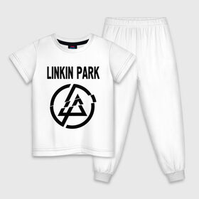 Детская пижама хлопок с принтом Linkin Park в Санкт-Петербурге, 100% хлопок |  брюки и футболка прямого кроя, без карманов, на брюках мягкая резинка на поясе и по низу штанин
 | linkin park | rock | альтернативный метал | альтернативный рок | линкин парк | ню метал | рок | рэпкор | электроник рок