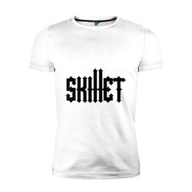 Мужская футболка премиум с принтом Skillet в Санкт-Петербурге, 92% хлопок, 8% лайкра | приталенный силуэт, круглый вырез ворота, длина до линии бедра, короткий рукав | Тематика изображения на принте: 