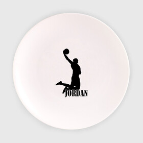 Тарелка с принтом Michael Jordan. в Санкт-Петербурге, фарфор | диаметр - 210 мм
диаметр для нанесения принта - 120 мм | basketball | баскетбол | джордан | майкл джордан | спорт