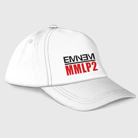Бейсболка с принтом Eminem MMLP2 в Санкт-Петербурге, 100% хлопок | классический козырек, металлическая застежка-регулятор размера | eminem   survival | eminem mmlp2 | gangsta | gansta | hip | hip hop | hop | rap | survival выживание | еп | рэп | рэпчина | хип | хип хоп | хоп | эминем