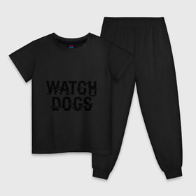 Детская пижама хлопок с принтом Watch Dogs в Санкт-Петербурге, 100% хлопок |  брюки и футболка прямого кроя, без карманов, на брюках мягкая резинка на поясе и по низу штанин
 | watch dogs | сторожевые псы