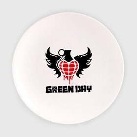 Тарелка 3D с принтом Green Day Wings в Санкт-Петербурге, фарфор | диаметр - 210 мм
диаметр для нанесения принта - 120 мм | green day | green day wings | green day граната | heavy metal | metal | rock | trash metal | альтернатива | граната | грин дэй | квартет | метал | рок | рок группа | рок группы | трэш метал | хеви метал