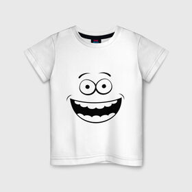 Детская футболка хлопок с принтом Обжора в Санкт-Петербурге, 100% хлопок | круглый вырез горловины, полуприлегающий силуэт, длина до линии бедер | 