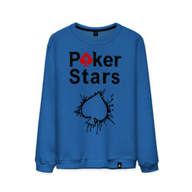 Мужской свитшот хлопок с принтом Poker Stars в Санкт-Петербурге, 100% хлопок |  | pokerstars