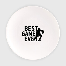 Тарелка с принтом Лучшая игра когда-либо в Санкт-Петербурге, фарфор | диаметр - 210 мм
диаметр для нанесения принта - 120 мм | лед | лучшая игра когда либо | спорт | хоккеист | хоккей | шайба