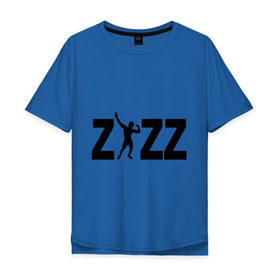 Мужская футболка хлопок Oversize с принтом Zyzz в Санкт-Петербурге, 100% хлопок | свободный крой, круглый ворот, “спинка” длиннее передней части | zyzz | силовой спорт | спорт