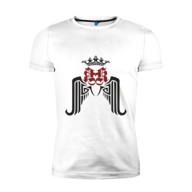 Мужская футболка премиум с принтом Rap revolution в Санкт-Петербурге, 92% хлопок, 8% лайкра | приталенный силуэт, круглый вырез ворота, длина до линии бедра, короткий рукав | 