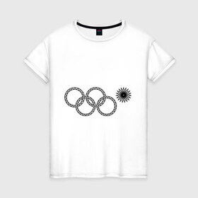 Женская футболка хлопок с принтом Нераскрывшееся кольцо в Санкт-Петербурге, 100% хлопок | прямой крой, круглый вырез горловины, длина до линии бедер, слегка спущенное плечо | rings | кольца | кольцо | кольцом | мем | нераскрывшееся | нераскрывшимся