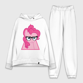 Женский костюм хлопок Oversize с принтом Pinky Pie hipster в Санкт-Петербурге,  |  | hipster | my little pony | pinky pie | swag | дружба   это чудо | мультфильм | пинки пай | пони | поняши | поняшки | сваг | свэг