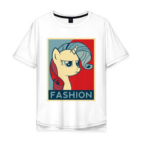 Мужская футболка хлопок Oversize с принтом Trixie Fashion в Санкт-Петербурге, 100% хлопок | свободный крой, круглый ворот, “спинка” длиннее передней части | my little pony | swag | trixie | дружба   это чудо | мультфильм | пони | поняши | поняшки | сваг | свэг | триски
