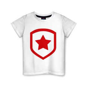 Детская футболка хлопок с принтом Gambit в Санкт-Петербурге, 100% хлопок | круглый вырез горловины, полуприлегающий силуэт, длина до линии бедер | gambit | gaming | team | гамбит