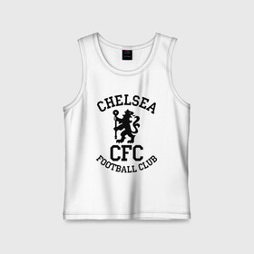 Детская майка хлопок с принтом Chelsea FC в Санкт-Петербурге,  |  | Тематика изображения на принте: 1905 | chelsea | chelsea logo | fc | footbal club | лого | логотип | спорт | футбол | футбольный клуб | челси