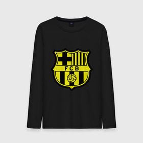 Мужской лонгслив хлопок с принтом Barcelona logo в Санкт-Петербурге, 100% хлопок |  | barcelona | fc | fc barcelona | footbal club | барселона | лого | логотип | спорт | футбол | футбольный клуб