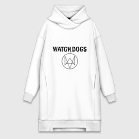 Платье-худи хлопок с принтом Watch Dogs в Санкт-Петербурге,  |  | watch dogs