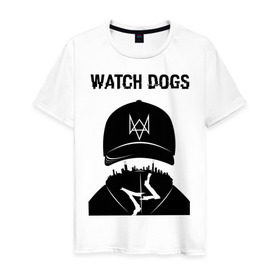 Мужская футболка хлопок с принтом You will be Hacker в Санкт-Петербурге, 100% хлопок | прямой крой, круглый вырез горловины, длина до линии бедер, слегка спущенное плечо. | hacker | watch dogs | will | you