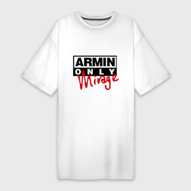 Платье-футболка хлопок с принтом Armin only   mirage в Санкт-Петербурге,  |  | addicted | buuren | mirage | van | аrmin