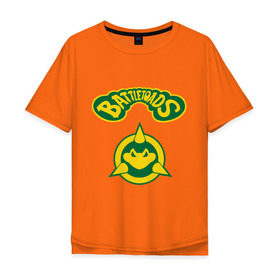 Мужская футболка хлопок Oversize с принтом Боевые Жабы в Санкт-Петербурге, 100% хлопок | свободный крой, круглый ворот, “спинка” длиннее передней части | battle | batttletoads | sega | toads | сега