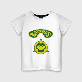 Детская футболка хлопок с принтом Боевые Жабы в Санкт-Петербурге, 100% хлопок | круглый вырез горловины, полуприлегающий силуэт, длина до линии бедер | battle | batttletoads | sega | toads | сега