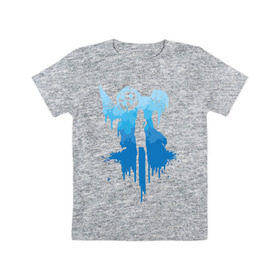 Детская футболка хлопок с принтом Биошок в Санкт-Петербурге, 100% хлопок | круглый вырез горловины, полуприлегающий силуэт, длина до линии бедер | bioshock | burial at sea | биошок | большой папочка | букер | сестренки | элизабет