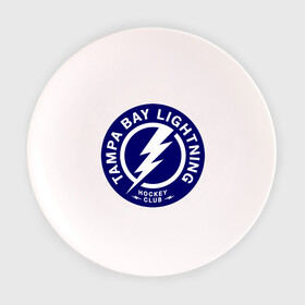 Тарелка 3D с принтом HC Tampa Bay Lightning в Санкт-Петербурге, фарфор | диаметр - 210 мм
диаметр для нанесения принта - 120 мм | Тематика изображения на принте: bay | club | hockey | lightning | tampa | клуб | хоккей