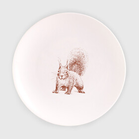 Тарелка с принтом Самая милая белочка в Санкт-Петербурге, фарфор | диаметр - 210 мм
диаметр для нанесения принта - 120 мм | белка | зверек | милый | пушистик