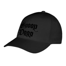 Бейсболка с принтом Snoop Dogg в Санкт-Петербурге, 100% хлопок | классический козырек, металлическая застежка-регулятор размера | Тематика изображения на принте: rap | snoop dogg | музыка | рэп | снуп дог