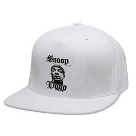 Кепка снепбек с прямым козырьком с принтом Snoop Dogg в Санкт-Петербурге, хлопок 100% |  | rap | snoop dogg | музыка | рэп | снуп дог