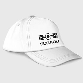 Бейсболка с принтом Subaru в Санкт-Петербурге, 100% хлопок | классический козырек, металлическая застежка-регулятор размера | logo | sti | subaru | авто | лого | субарик | субару