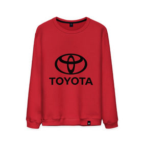 Мужской свитшот хлопок с принтом Toyota Logo в Санкт-Петербурге, 100% хлопок |  | logo | toyota | логотип | тойота