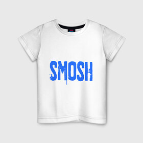 Детская футболка хлопок с принтом Smosh в Санкт-Петербурге, 100% хлопок | круглый вырез горловины, полуприлегающий силуэт, длина до линии бедер | blogger | russmosh | smosh | youtube | блоггер | смош | шоу | ютубер